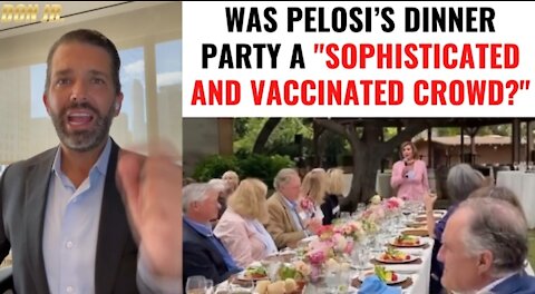 Nancy Pelosi's Dinner party without Mask