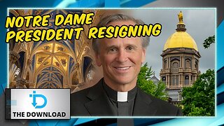 Notre Dame's President Is Stepping Down | The Download
