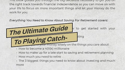 The Ultimate Guide To Playing Catch-Up With Retirement Savings Contributions