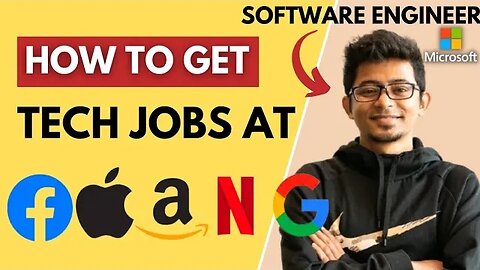 Get a tech job at FAANG in North America/Europe (tips from Microsoft Software Engineer, ex-Samsung)