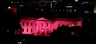 The White House goes Pink for Breast Cancer Awareness Month