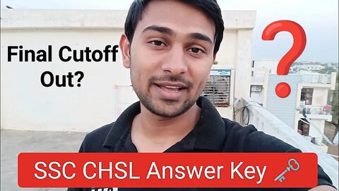 SSC CHSL Answer Key 2023 Final Cutoff Out #ssc #sscchsl2023 #final_cutoff