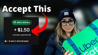 Uber Eats Driver Low Paying Offers - Should You Accept These?