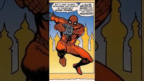 Spider-Man Comunista Es Piotr Parkerov #spiderverse Camarada Arácnido Tierra-31886