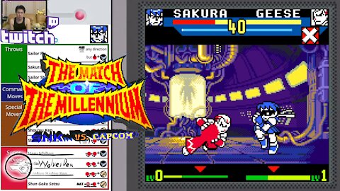 (NeoGeo Pocket Color) SNK vs. Capcom Match of the Millennium - 12 - Sakura Kasugano - Lv Gamer