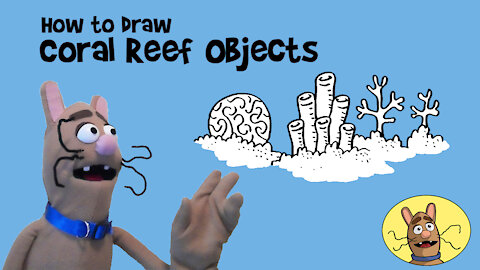 How to Draw Coral Reef Objects