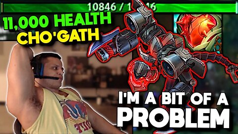 Tyler1 BREAKS Health Record on Cho'Gath | The BIGGEST Problem on the Rift | LoL Gameplay