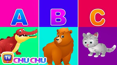 Chocho Tv Alphabet Animals _ Learn The Aiphab