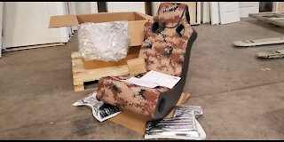 BigBoxLiquidation.com Resale Pallets Offer X-Rocker Camo Wifi Vibrating Electronic Gaming Chairs