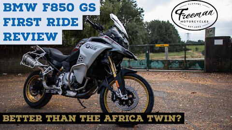 BMW F850GS First Ride Review