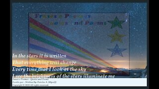 In the stars it is written, everything will change, the hope will exist [Poetry] [Quotes and Poems]