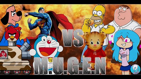 MUGEN - Request by Juan Matheus - Team Superman VS Team Daniel Tiger