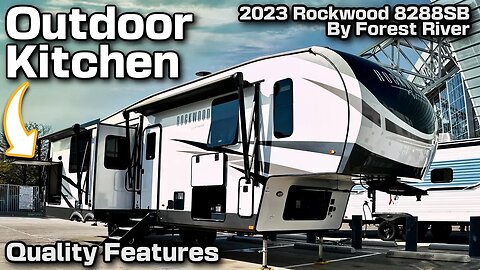 Ideal Mid-Size Couple's Fifth Wheel RV | 2023 Rockwood 8288SB by Forest River
