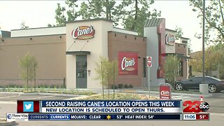 Second Raising Cane's location opens this week in Bakersfield