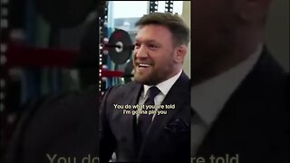 Conor McGregor "You do what you are told!" to Michael Chandler TUF Preview #shorts #conormcgregor