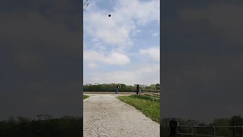 Discus Throw practice for Senior Olympics Nationals in Pittsburgh, nice and straight