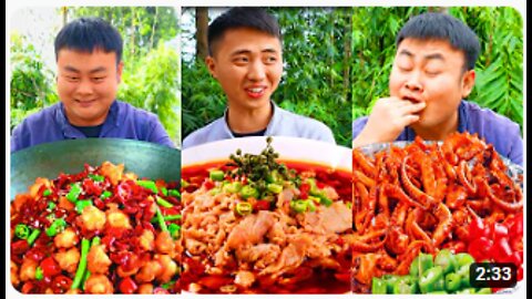 Super Spicy Food Challenge _ Weird Chinese Foods _ TikTok Funny Videos