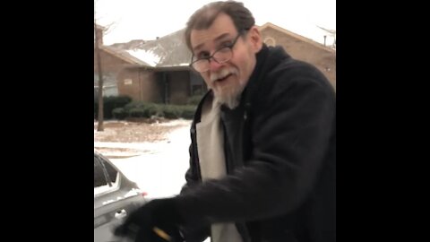 PAPA MIKE AKA GRANDPA MIKE THROWING A SNOWBALL WISHING FAMILY AND FRIENDS A HAPPY VALENTINE'S DAY!!!