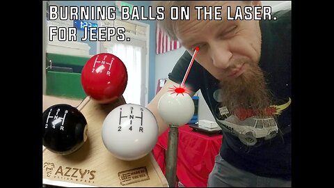 Making pool (billiard) ball shift knobs for Jeeps (pt1)