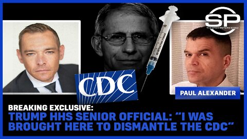 Breaking Exclusive: Trump HHS Senior Official: "I Was Brought To Dismantle The CDC"