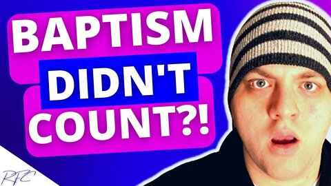 What Should You Say When Baptizing Someone? | My problem with roman catholicism... | STOP TRADITIONS