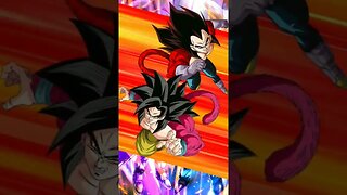 ART Card do #Goku e #Vegeta SSJ4 no Dragon Ball Legends! #dragonball #dblegends #shorts #SSJ4