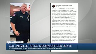 Collinsville police mourn officer death