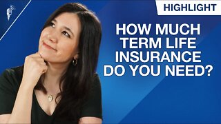 How Much Term Life Insurance Should You Buy?