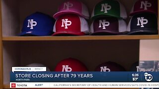 North Park store closing after 79 years