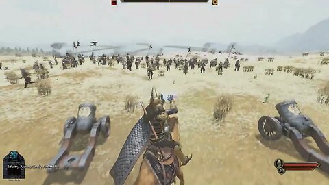 CANNONS, MORTARS & MAGIC 1200 Undead vs 300 Men Bannerlord Mods Warhammer The Old Realms