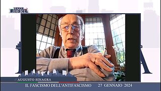 "Il fascismo dell'antifascismo", PIAZZA LIBERTA': prof. Sinagra