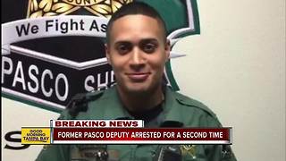 Former Pasco deputy arrested again for conduct while on duty