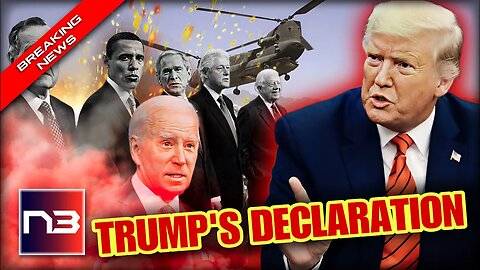 BOOM! Trump Announces Historic Plan To End The Globalist Warhawk Plot To Decimate Humanity