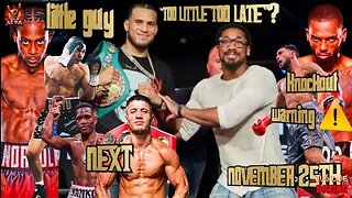 BRIAN MENDOZA AIMING TO KO TIM TSZYU | IS ANDRADE SCARED OF BENAVIDEZ IS HE TOO LITTLE TOO LATE❓