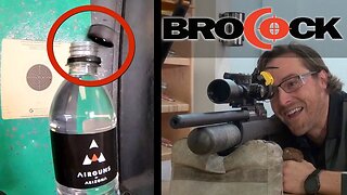 Airgun Bottle Cap Challenge featuring Brocock Sniper XR