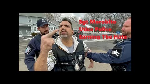 Utica Police, Michigan - Sgt Morobito Outrageous Conduct With Fricn Media - Earning The Hate