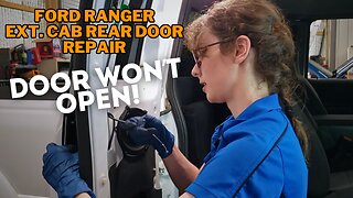 Extended Cab Door Cable Repair | 2000-2011 Ford Ranger