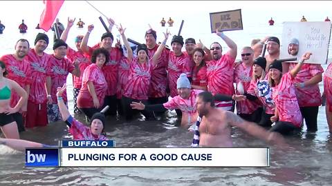 Plunging for a good cause