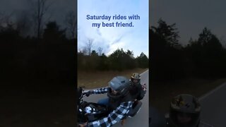 Ridin #harleydavidson #motorcycle #family #missouri #satisfying #bestfriend #insta360 #saturday