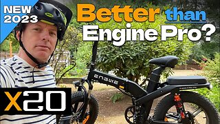Better than Engine Pro? - NEW' Engwe X20 1000W Ebike - RIDE & REVIEW
