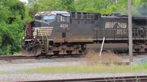 Norfolk Southern Loaded Coal Train from Berea, Ohio September 4, 2021