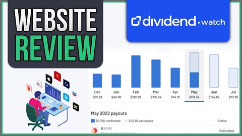 Dividend Watch | Portfolio Tracker | Website Review