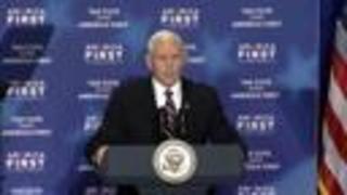 Vice President Pence remarks on plans for the year ahead