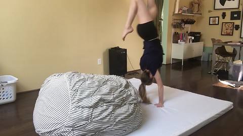 Handstand Gone Wrong