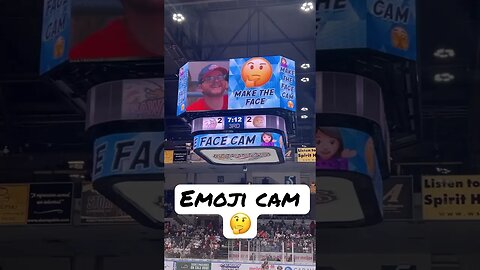 Saginaw Spirit Emoji Cam #hockeylover #hockeygame #hockeygram #hockey #hockeyislife #short #emoji