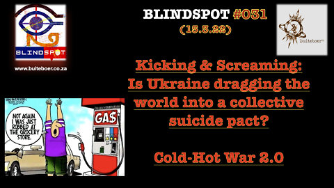 Blindspot #031 - Kicking & Screaming: Is Ukraine dragging the world into a collective suicide pact?
