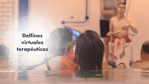 Los beneficios médicos de los delfines virtuales