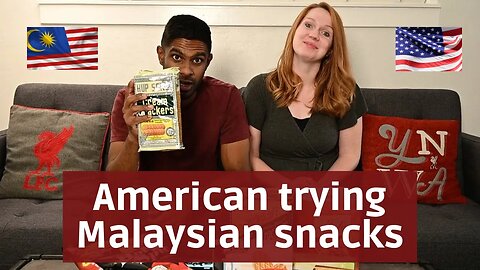 American trying Malaysian Snacks | Taste Test