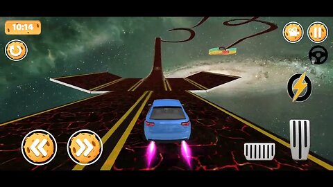 Neo Car Impossible Space Stunt | Gameplay | Neo Gaming