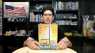 Lego set 40487 from 2021 Review!! - Sailboat Adventure, Ideas, Promotional, Boat, Sailing, Dolphin